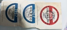 Lotto 3 BOLLO ACI  1967 1965
