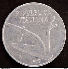 1977 -  ITALIA   - MONETA