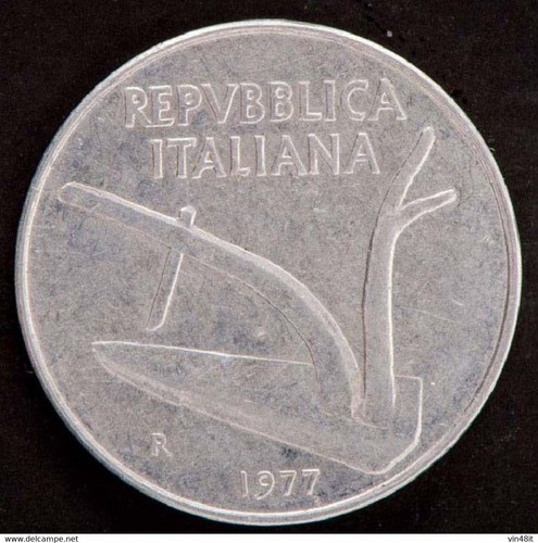 1977 italia moneta - ,