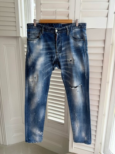 Jeans uomo blu dsquared2 - jeans,
