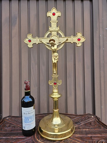 Antica croce crocifisso - , altare