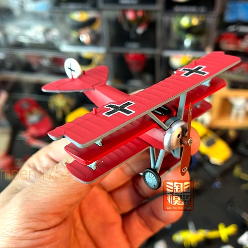 Diecast fokker red baron - dr.i,