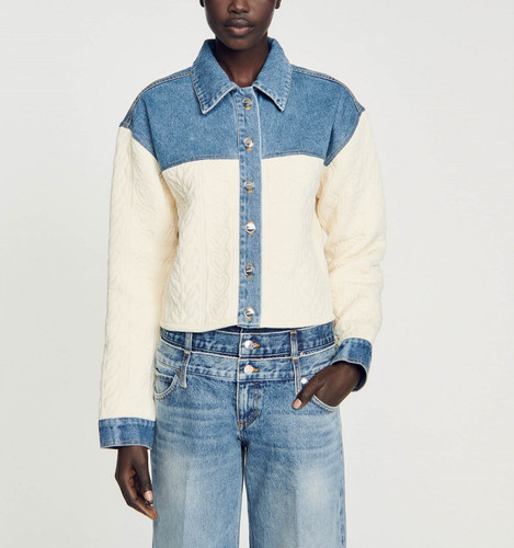 Sandro paris giacca - sandro, blu