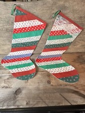 Handmade stockings (2) sewn