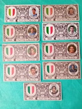 TUTTO CALCIO - BANCA DELLO SPORT LOTTO 9 FIGURINE ITALIA