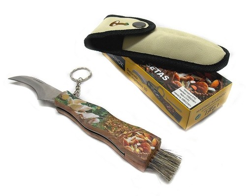 Coltello per funghi con - , fodero