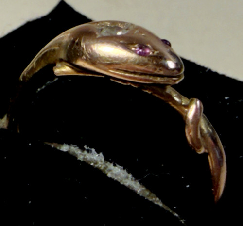Anello antico vittoriano - , oro