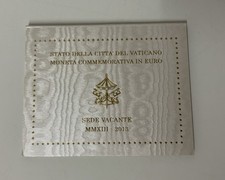 2 Euro Vaticano 2013 Sede Vacante- In Folder
