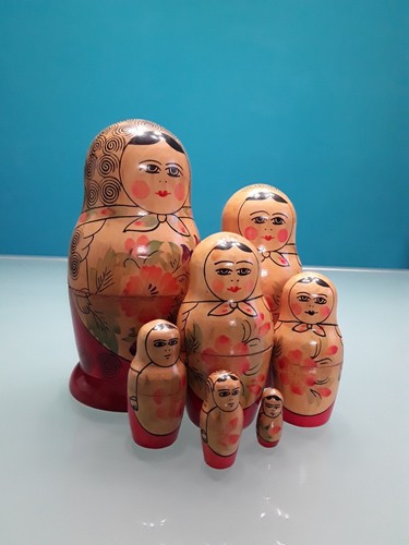 Matrioska vintage legno - ,