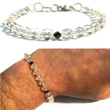 Bracciale tennis in acciaio