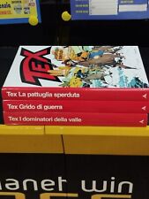 3 libri a colori di Tex