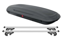 BOX Baule 480 LT. + Barre Portatutto Tetto auto COMPATIBILE con Countryman F60
