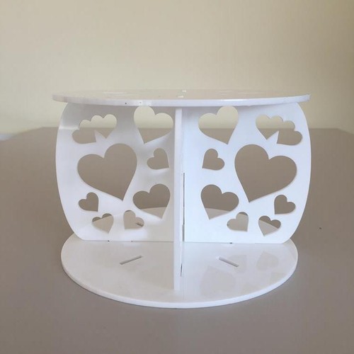 Cuori torta rotonda pioli - torta,