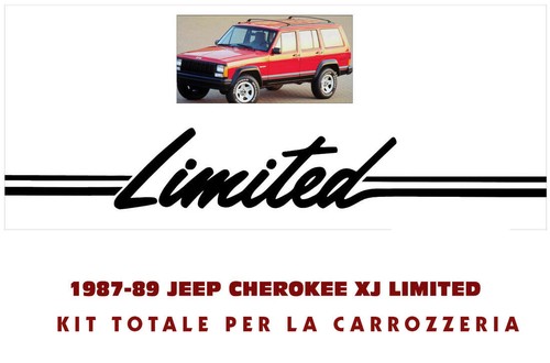 Decal jeep cherokee limited - decal, xj