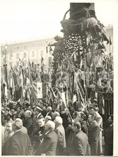 1936 MILANO Celebrazione Cinque Giornate - Cerimonia al monumento *Foto