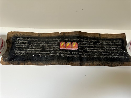 Manoscritto sutra tibetano