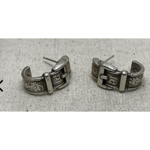 Orecchini cerchio vintage - a, j