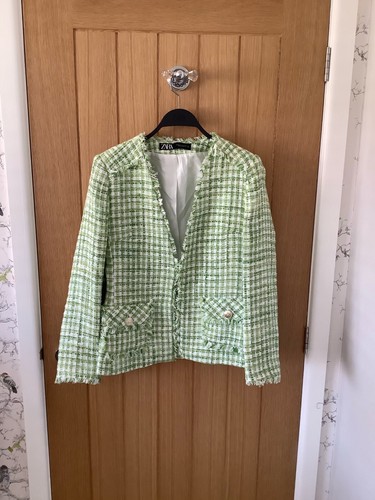 Blazer zara tweed - zara,