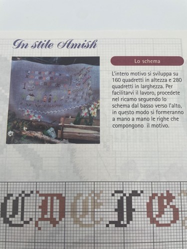 Schema punto croce stile - punto,
