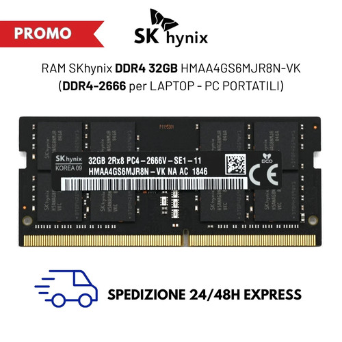 Nuova memoria ram - ram, skhynix