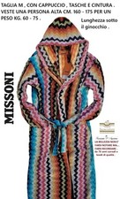 Accappatoio MISSONI spugna