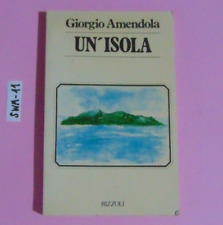 LIBRO GIORGIO AMENDOLA UN'ISOLA RIZZOLI 1980 QUINTA EDIZIONE