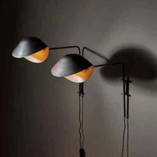 Coppia di applique Antony italiane metà secolo di Serge Mouille