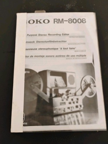 Goko 8008 moviola - goko,