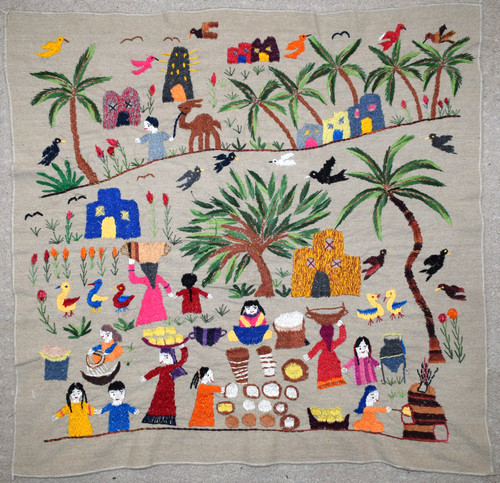 Arazzo artistico akhmim - arazzo,