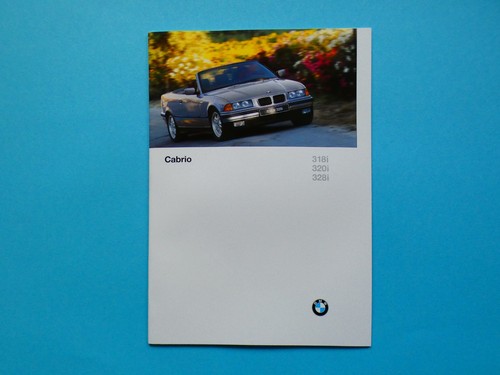 Brochure bmw serie e36 - -, 3