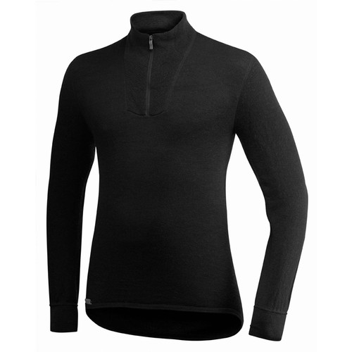 Woolpower zip girocollo 200 - woolpower,