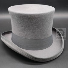 Cappello grigio 100% feltro