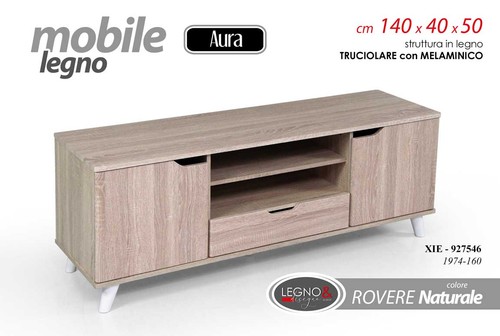 Mobile moderno porta - moderno, tv