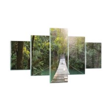 Quadro su Vetro 125x70cm Ponte