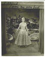 RARA IMMAGINE! Foto "Twin Peaks" Mae Williams firmata a mano 8x10 in bianco e nero