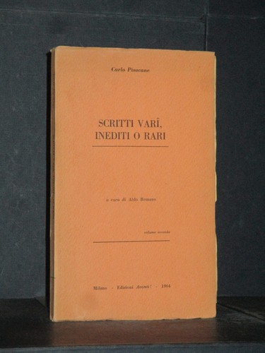 Carlo pisacane scritti vari - carlo,