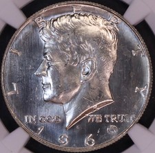 1969 D Kennedy Half Dollar NGC
