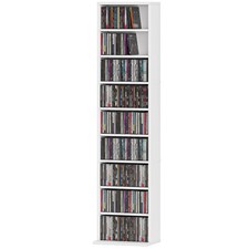 HOMCOM Mobile Porta CD con 6