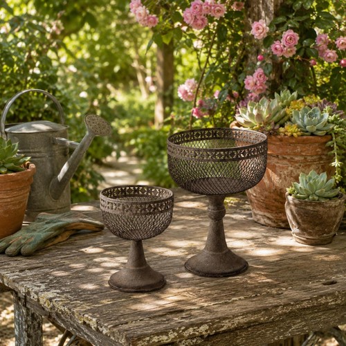 Fioriera tavolo ferro vaso - ferro,