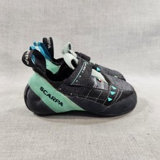 Scarpa Instinct VS Rock Climbing Donna Taglia 6,5 Nero Verde Cinturini