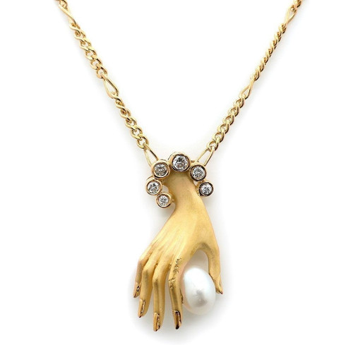 Collana con ciondolo - , y