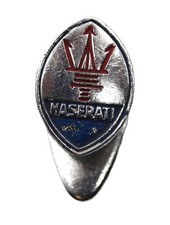 distintivo maserati auto epoca ricambi vintage omea abarth corsa ghibli
