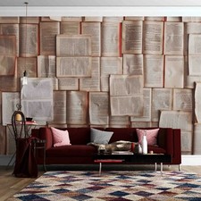 Carta da parati pagina libro