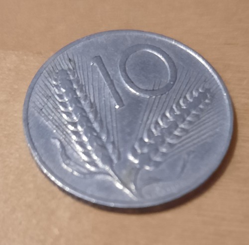 Moneta rara lire del - moneta, 10