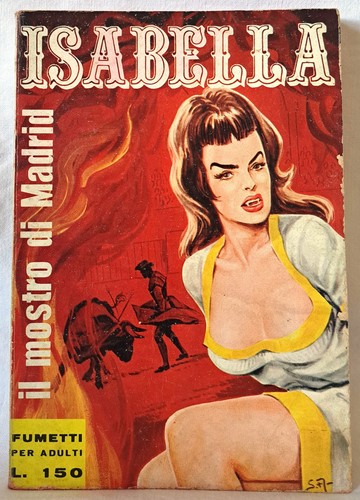 Fumetto erotico isabella - isabella, anno