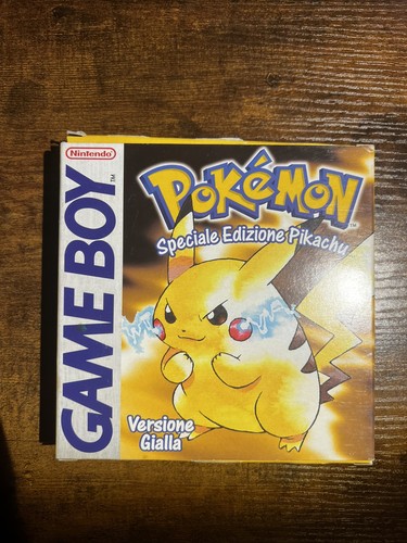 Pokemon giallo game - game, boy