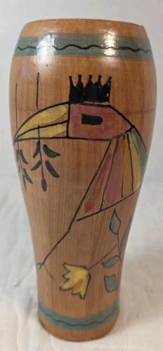 Vaso santony ceramica dipinto - santony,