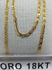 Collana in oro giallo 750 18