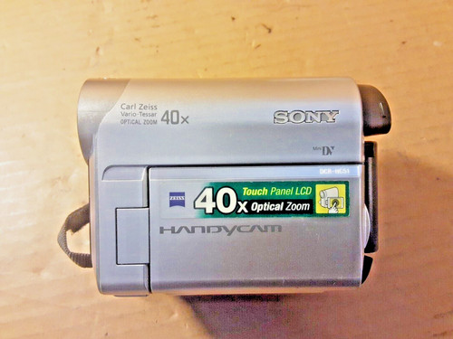 Sony dcr hc51e - carl, zeiss