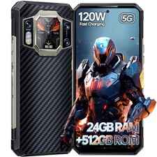 Smartphone OUKITEL WP30 PRO outdoor 5G 24 GB + 512 GB 11000 mAh/120 W 108 MP cellulare
